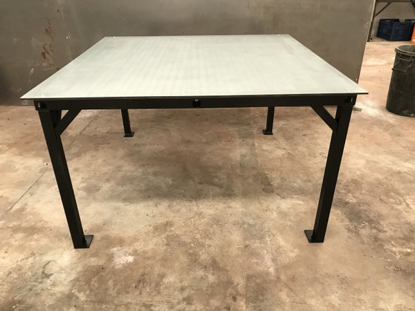 Standard Fabric / Material Cutting Table 1500mmx1500mm without draw